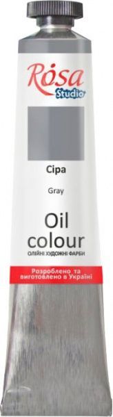 Краска масляная Серая 326522 60 мл Rosa Studio