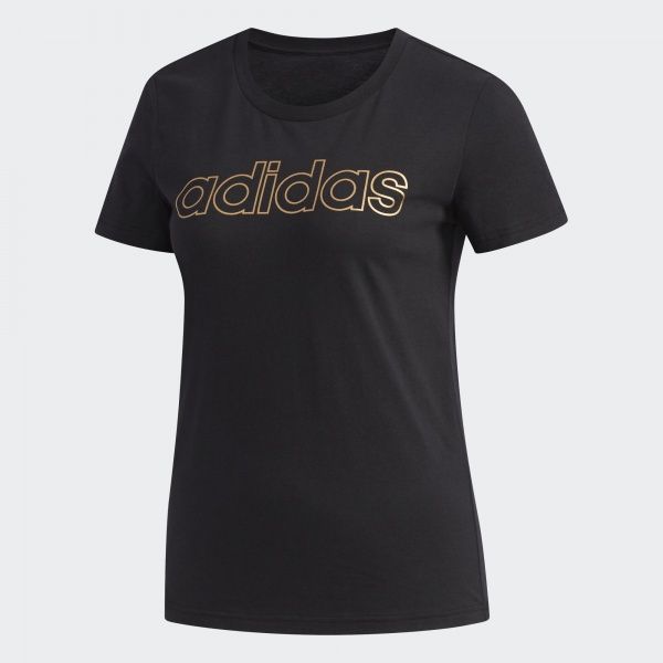Футболка Adidas W E BRANDED T FL0164 XS чорний
