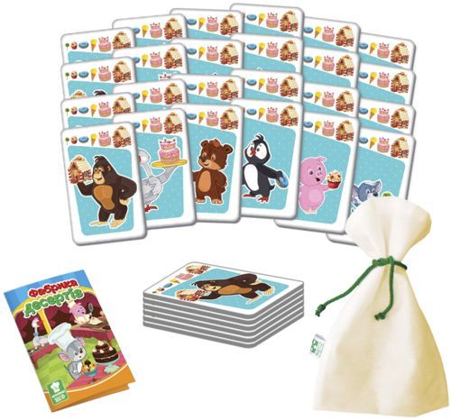 Гра карткова Vladi Toys Фабрика десертів VT2308-02