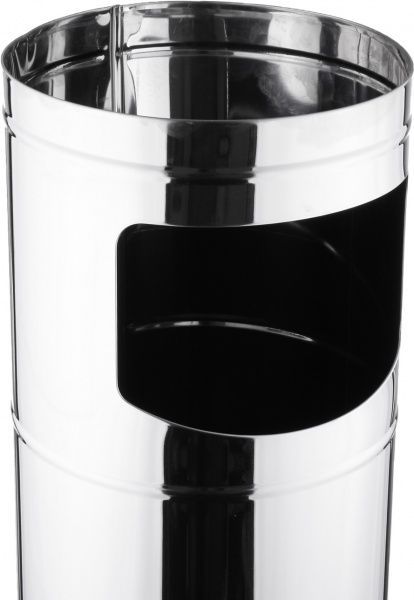 Урна-пепельница EforMetal серебряный 492