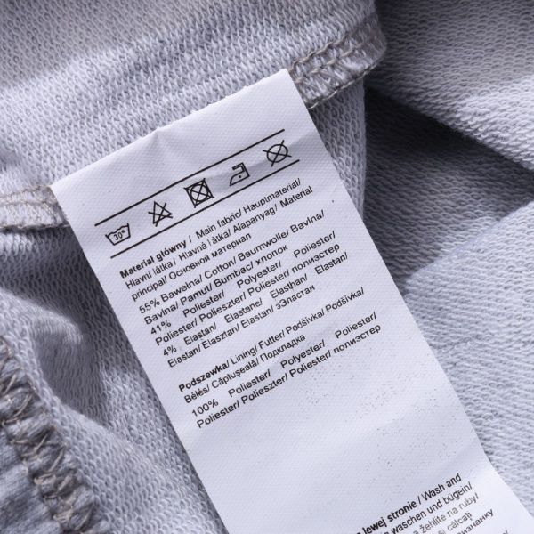 Свитшот LINCOLN&SHARKS р.134 серый/красный/розовый 