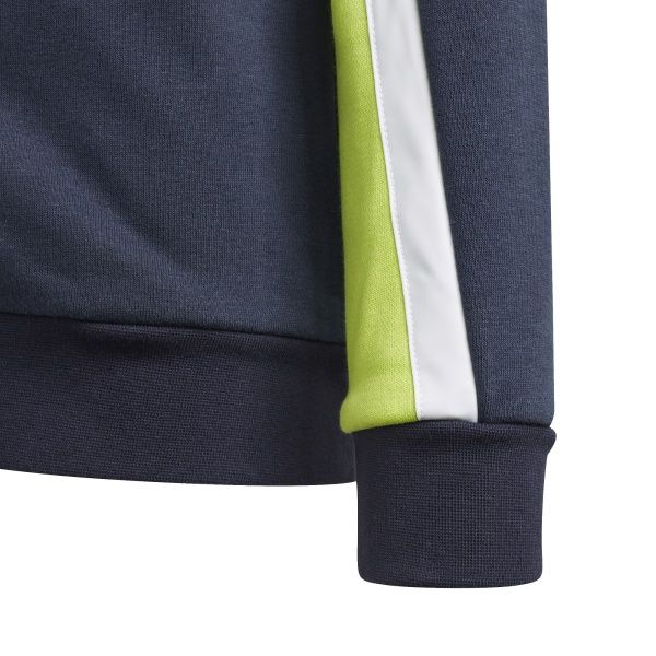 Джемпер Adidas B BOLD FZ HD GK3164 р. 164 синій