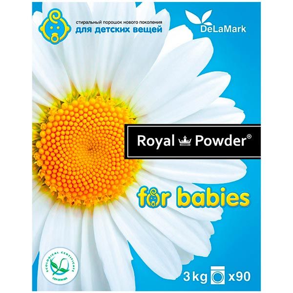 Стиральный порошок для машинной и ручной стирки DeLaMark For Babies 3 кг