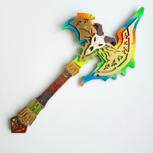 Оружие игрушечное Сувенир Декор Топор SHADOW MOURNE (ULTRA-GOLD)