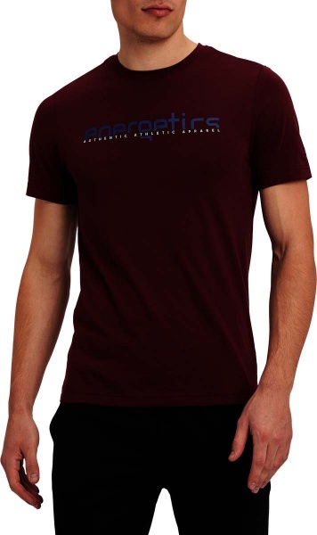 Футболка Energetics Garek II M 417248-902299 р.2XL бордовый