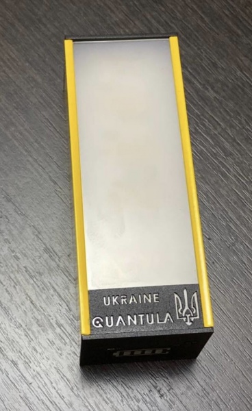 Светодиодный фонарик Q-FIREFLY-I LED ручной металлический QUANTULA Q-FIREFLY-I 460Lm Li-Ion черно-желтый