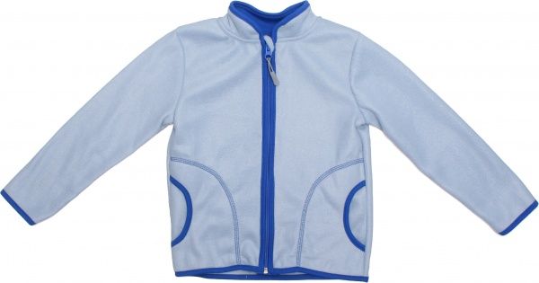 Кофта для девочек Luna Kids флисовая р.116 голубой 