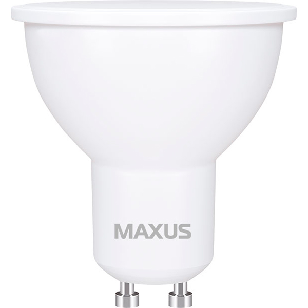 Лампа светодиодная Maxus 5 Вт MR16 матовая GU10 220 В 3000 К 1-LED-717 