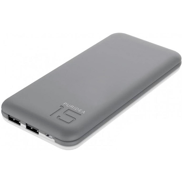 Зарядное устройство Puridea S3 15000mAh Rubber Grey&White