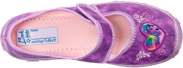 Тапочки для девочек Beck Darling р.30 лиловый 215250530AB 