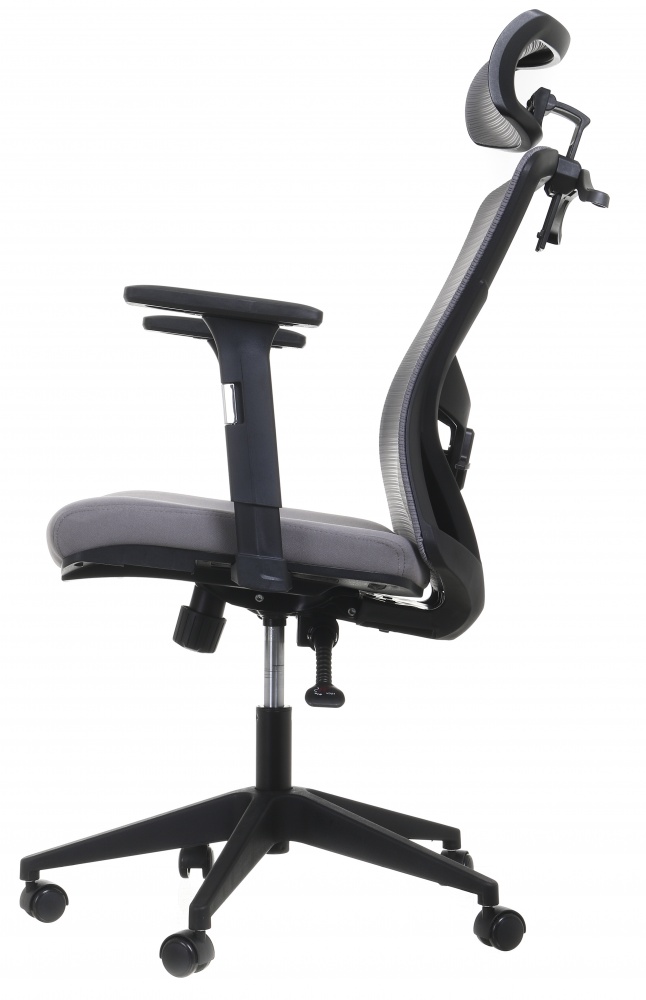 Крісло Центр Меблів офісне Гарди 64,5х70х124 см сірий