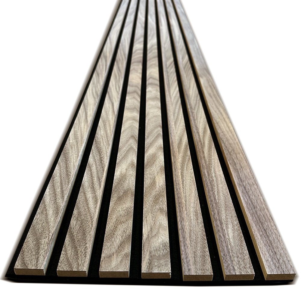 Реечная панель акустическая ПлиТТоргСервис 17х600х2750 мм орех 1,65 м.кв.