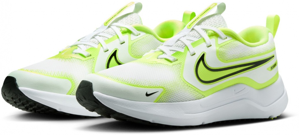 Кроссовки детские Nike Cosmic Runner HM4402-106 р.36,5 бело-салатовые