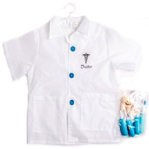 Костюм детский карнавальный Врача с аксессуарами белый 513085 