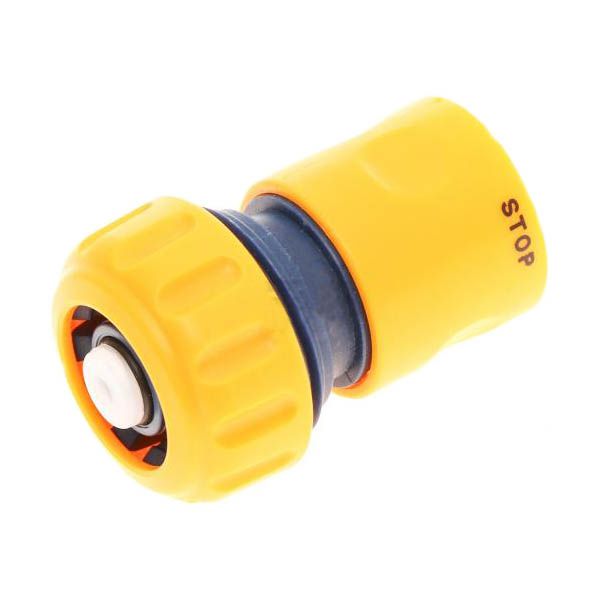 Коннектор для шланга 3/4 Expert Garden DY8030 с аквастопом