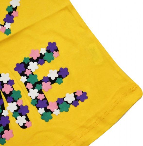 Футболка AKKU 9109 квіточки р.116 жовтий 