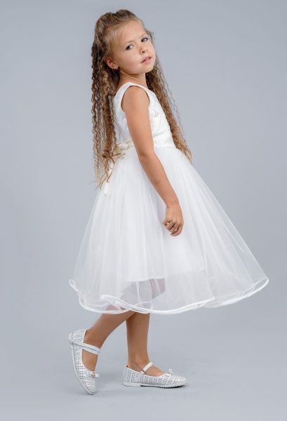 Платье Sasha р.134 молочный 4075/1 