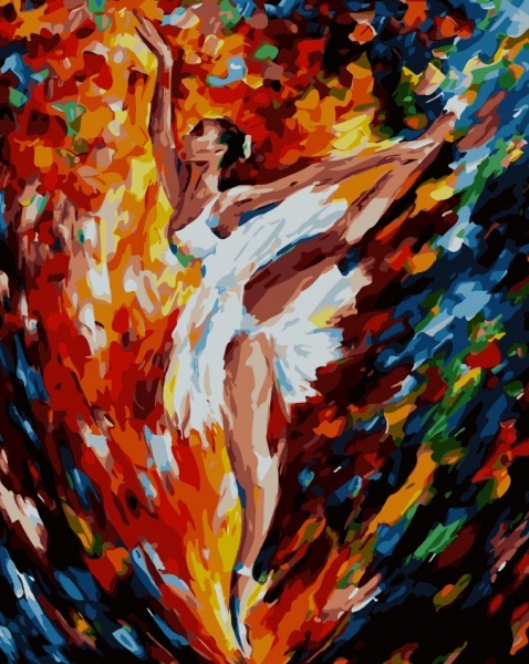 Картина за номерами Грація bk_1342 40x50 см BookOpt 