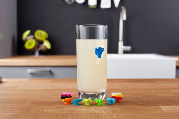 Ідентифікатори для келихів Glass Markers Party People 12 шт. 5989 Vacu Vin