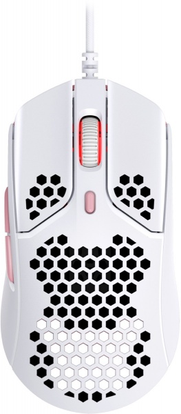 Миша HyperX Pulsefire Haste USB white/pink (4P5E4AA) 