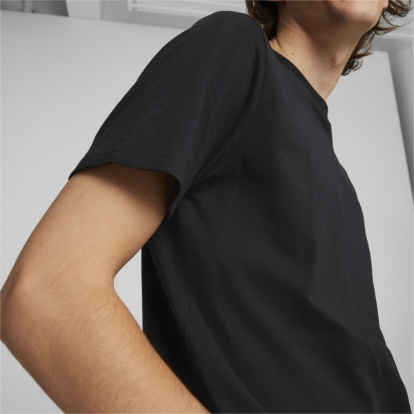 Футболка Puma CLASSICS SMALL LOGO TEE 53558701 р.XL чорний