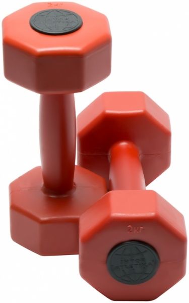 Гантель InterAtletika ST 560.2-2 4 червоний 