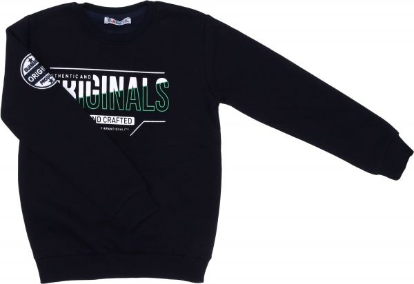 Свитшот ALG р.128 черный 321462 