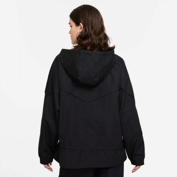 Ветровка Nike W NSW ICN CLSH JKT WR CANVAS CZ9328-010 XL черный