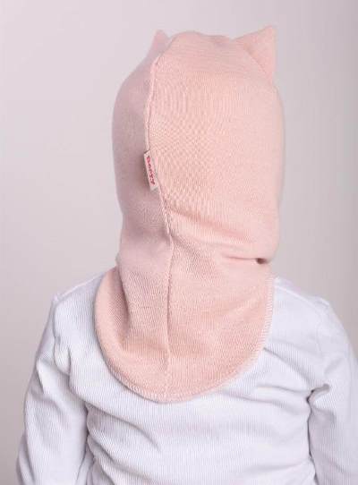 Шапка для девочки Beezy Кошка р.47-49 персиковый 1750 