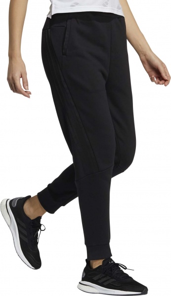 Брюки Adidas W SI WORD PNT GT6368 р. S черный