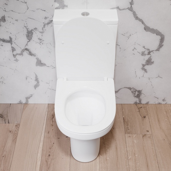 Унитаз-компакт AM.PM C45A8800SC Tender безободковый с сиденьем микролифт