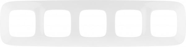 Рамка п'ятимісна Legrand Allure універсальна білий 754305