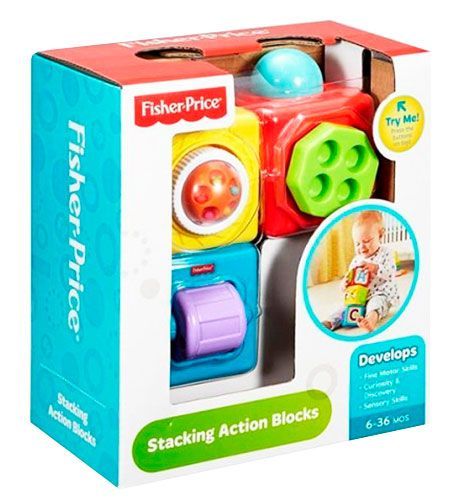 Кубики Fisher Price Яркие DHW15