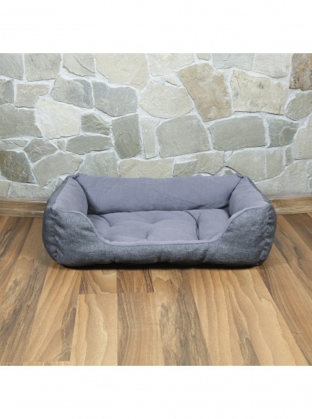 Лежак FX home Dream 65x47x15 см серый 022022