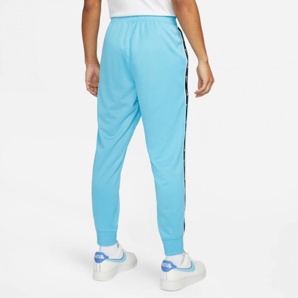Брюки Nike M NSW REPEAT SW PK JOGGER DX2027-416 р. L голубой