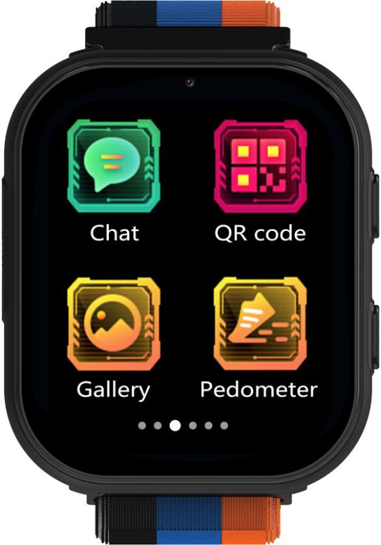 Смарт-часы детские Gelius Pro GP-PK008 (Rainbow) black (00000098499)