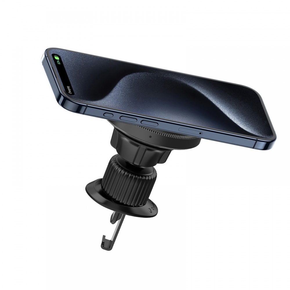 Автодержатель для телефона магнитный Xo СХ025 black