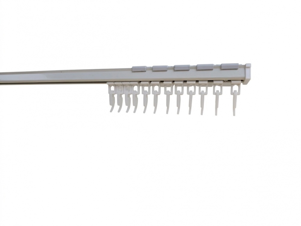 Карниз Karniz plus KS-1 одинарный 300 см белый 1 шт.