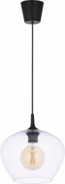 Світильник підвісний TK Lighting CORAL 1x60 Вт E27 чорний 4017 