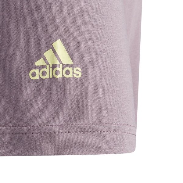 Футболка Adidas Lil Stripe Glov FJ4581 XL фиолетовый