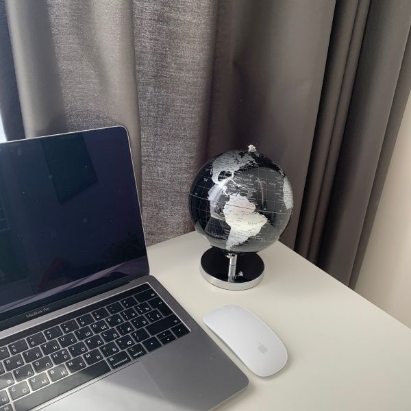 Глобус 14,2 Silver