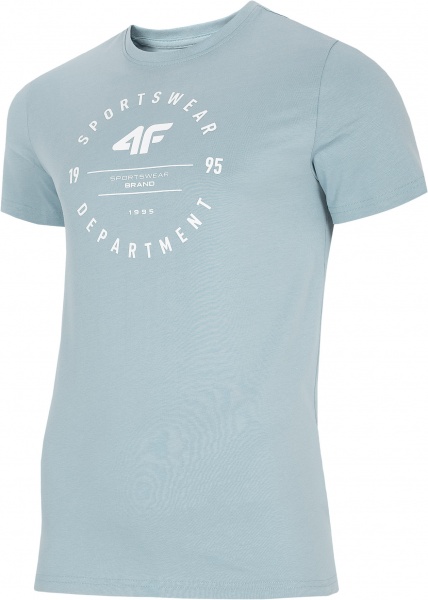 Футболка 4F H4L21-TSM030-34S р.2XL светло-синий