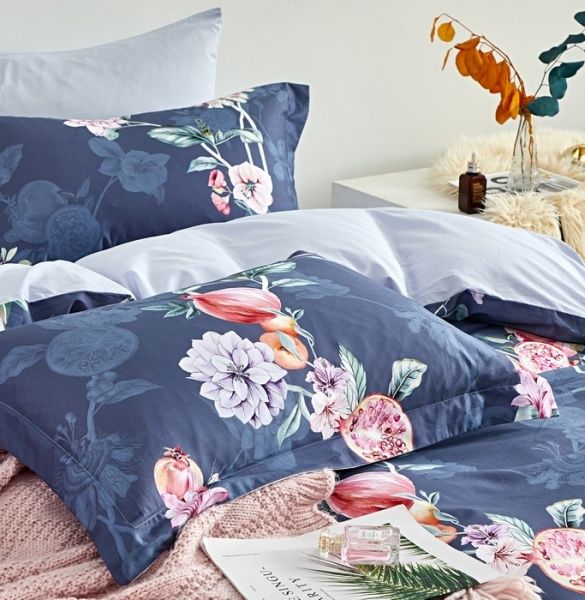 Комплект постільної білизни 1.5 16HB411 синій Word of Dream 