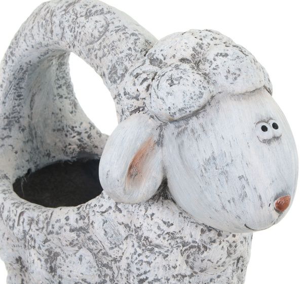 Горщик для квітів 430х225х330 мм овальний білий 