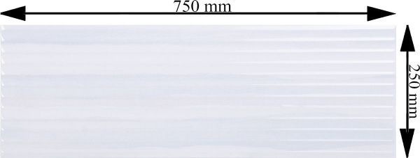 Плитка Opoczno Елегант Страйпс блу структурна 25x75 