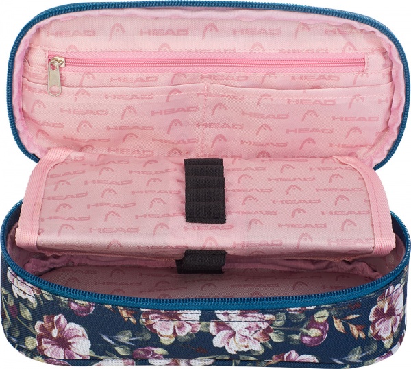 Пенал HD-334 Head синій із малюнком