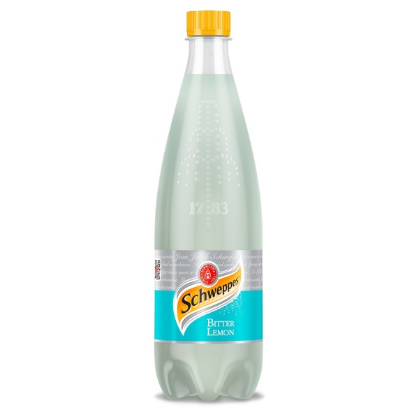 Безалкогольний напій Schweppes сильногазований Bitter Lemon 0,75 л 
