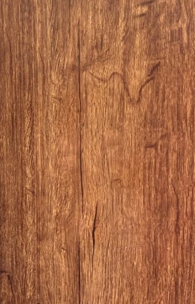 3D-панель з ПВХ УВПП 200х8х3000 мм глянець дерево акація темна