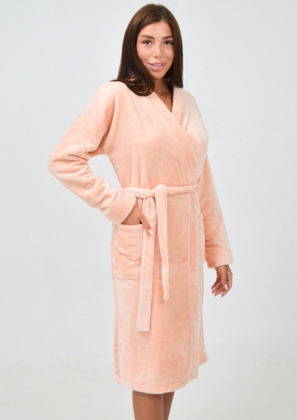 Халат домашній жіночий Roksana ASSORTY №1209 /90081 р. XXL кремовий