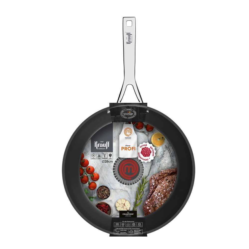 Сковорода Krauff MasterChef 28 см глибока 25-45-218